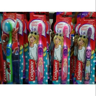 Bàn chải trẻ em Colgate Spiderman,Barbie