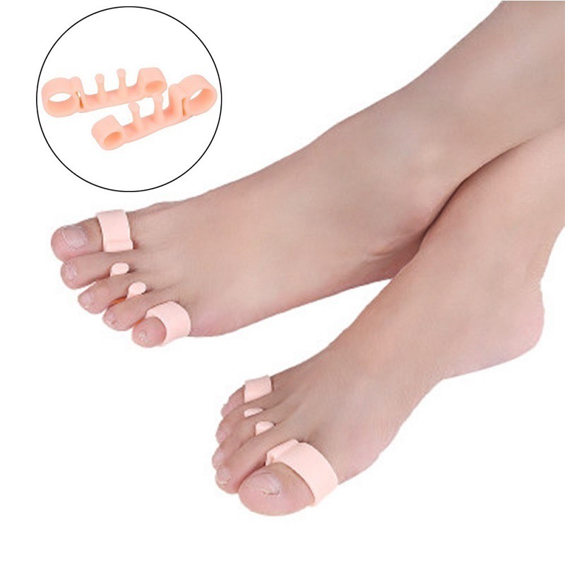 Cặp Dụng Cụ Tách Ngón Chân Chỉnh Hình Giúp Giảm Đau Chăm Sóc Sức Khỏe Tiện Dụng