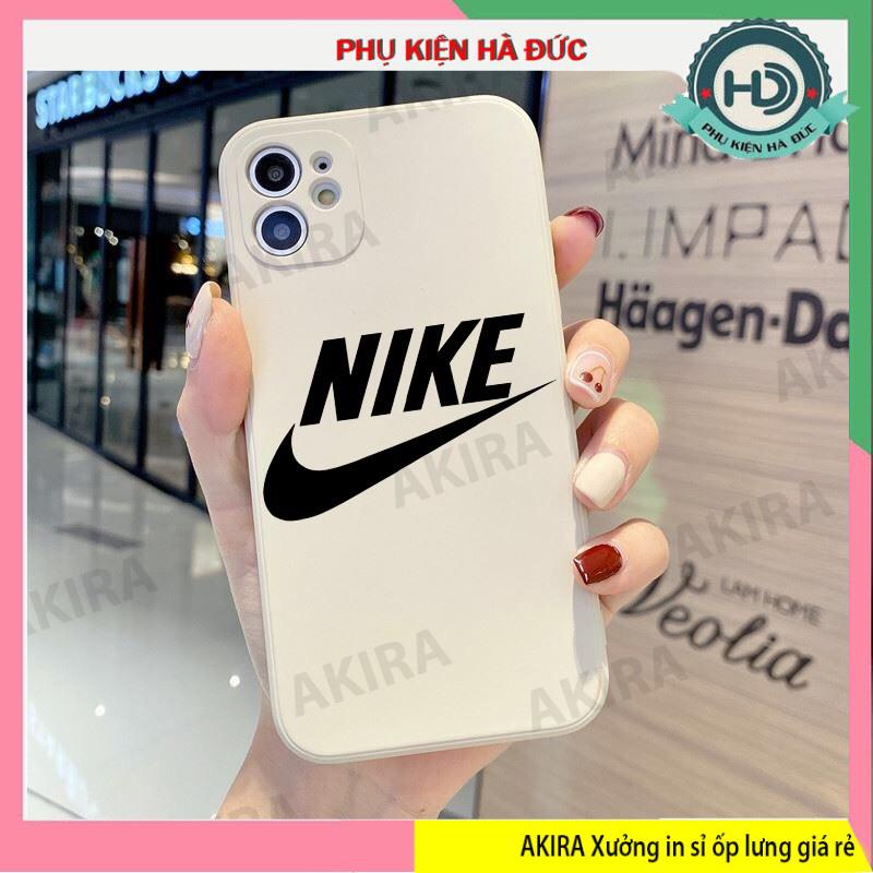 Ốp lưng logo ni.ke2  dẻo mềm vuông cạnh cho full dòng máy ip xưởng ốp akira Akira case