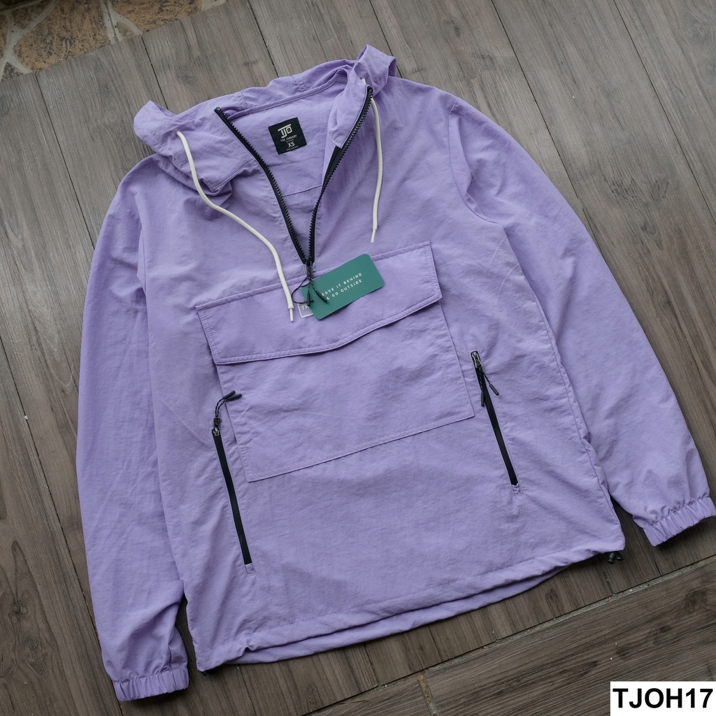 Áo hoodie siêu nhẹ chắn gió/mưa nhẹ TJO