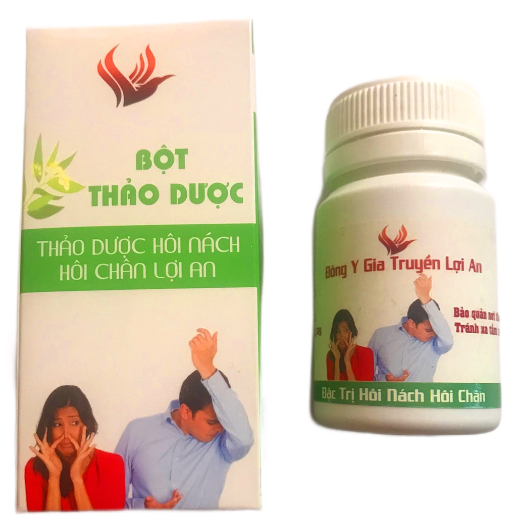 Thảo dược hôi nách hôi chân Lợi An giải pháp giúp đánh bay mùi hôi cơ thể