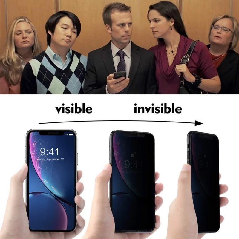 Kính cường lực chống nhìn trộm toàn màn hình dành cho OPPO A98 A96 A78 A77s A77 A76 A95 A74 A57 A54 A93 A17 A17K A16 A16s A15 A15s A12 A93 A55 A53 A36 A33 A32 A92 A72 A52 A31 F11 F9 Pro A3s A5s A5 A9 2020 5G 4G 2023