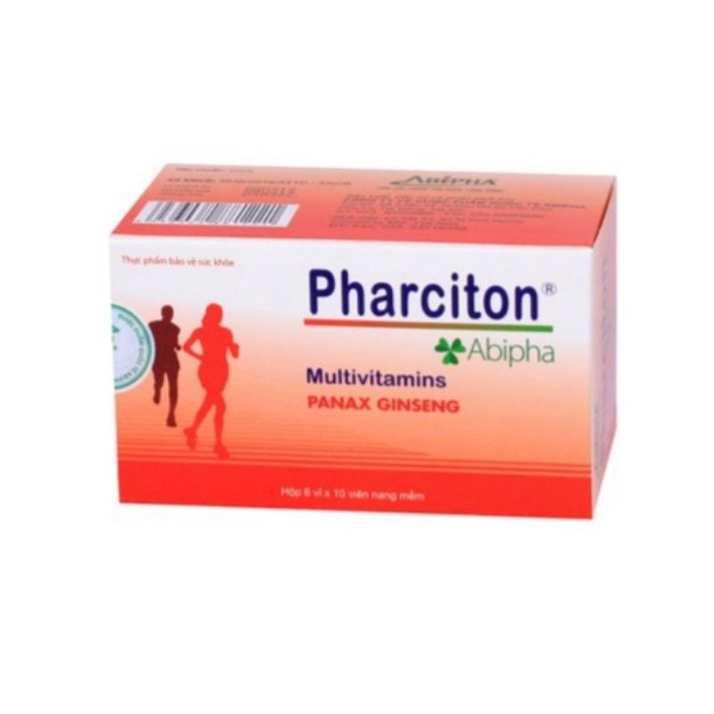 Viên uống Pharciton ⚡ Tặng quà ⚡ Hộp 60 viên Giúp bổ sung vitamin, khoáng chất, Ăn ngon miệng