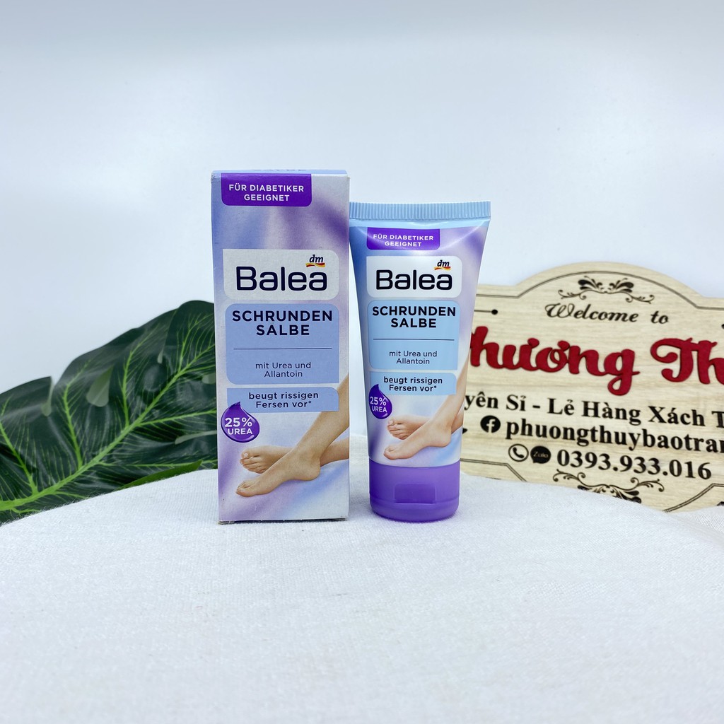 Kem bôi nứt gót chân Balea 50ml giữ ẩm tốt nhanh chóng làm mềm da và giảm nứt