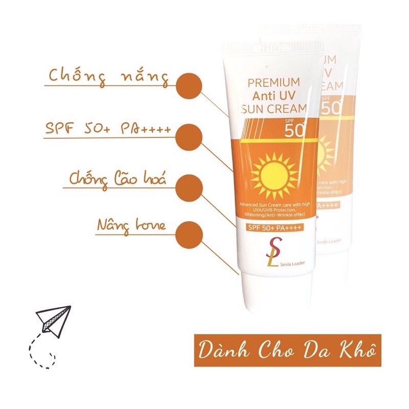 Kem Chống Nắng Lạnh Ngừa Mụn SL Water-Full CiCa Sun Cream SPF 50+ PA++++ 60ml