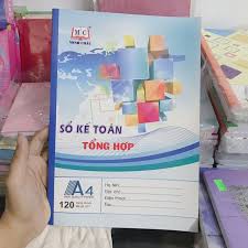 Sổ A4 Minh Châu,sổ giáo án, sổ kế toán tổng hợp 300 trang