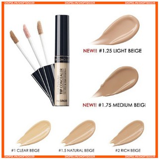 Kem Che Khuyết Điểm The Saem Cover Perfection Tip Concealer Hàn Quốc 6.5g