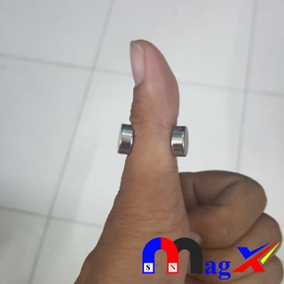 Nam châm vĩnh cửu siêu mạnh - Nam châm trắng Ø12x5mm