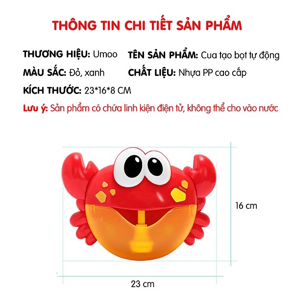 CUA TẠO BỌT ĐỒ CHƠI NHÀ TẮM CHO BÉ