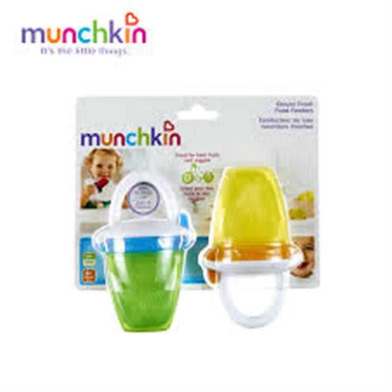 Túi ăn chống hóc có nắp Munchkin 24183 (Vàng)
