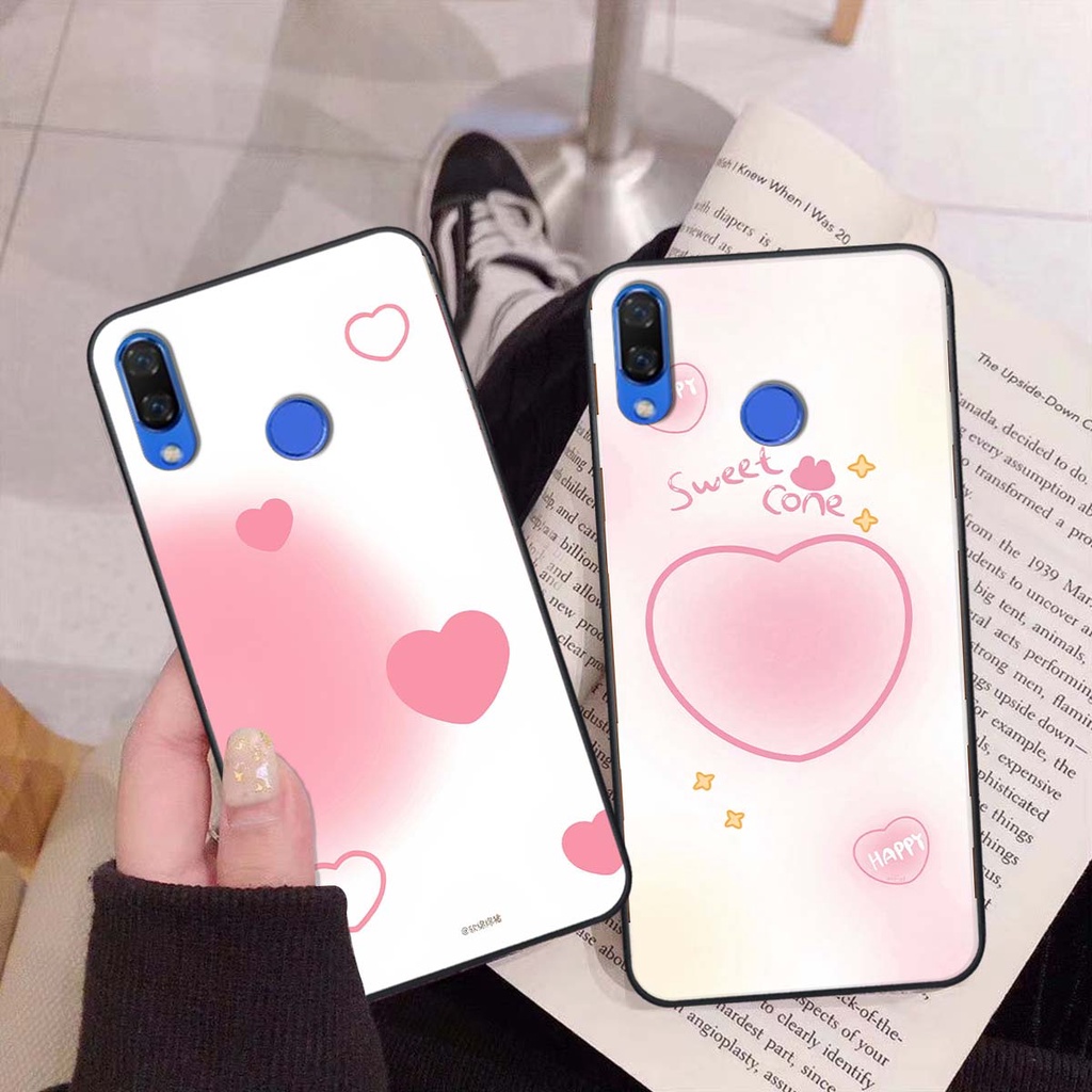 Ốp Huawei Nova 3 / Nova 3i in hình trái tim, caro kẹo ngọt đầy cá tính siêu đẹp siêu chất
