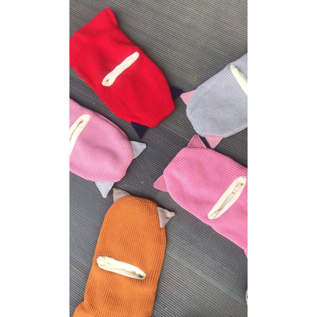 Cute style windproof and warm hood for children