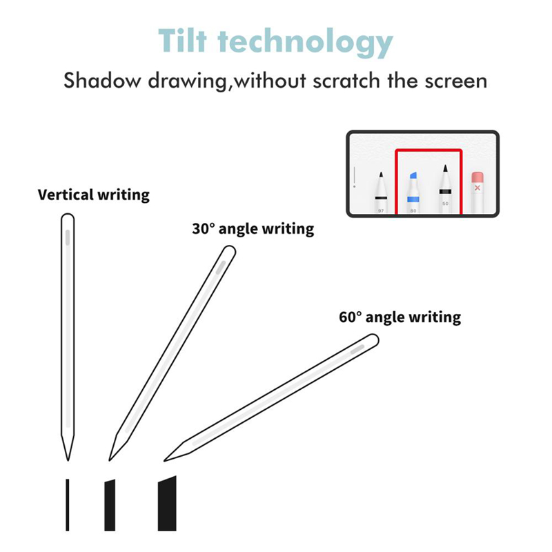 Bút cảm ứng Stylus chất lượng cao cho iPad Air 4th 10.2 7/8/9 Pro 11 Pro 12.9