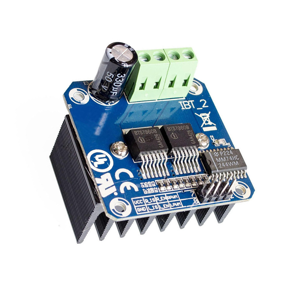 Megamall Double BTS7960B DC 43A Stepper Motor Driver H-Bridge PWM for Arduino New Set One