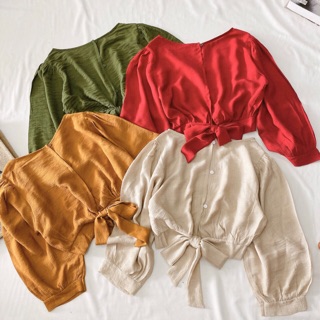CROPTOP TRƠN NƠ LƯNG