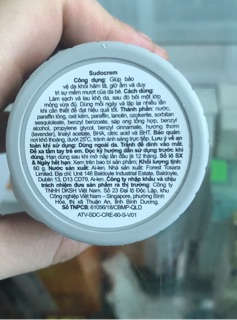 Kem chống hăm SUDOCREM