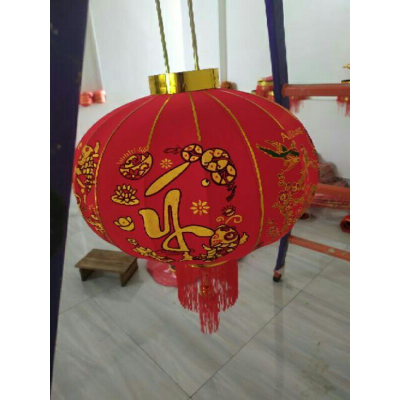 combo  6 quả lồng đèn treo tết 60cm