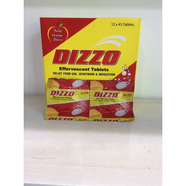 Viên sủi Dizzo giúp tiêu hoá 1 viên