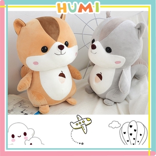 Gấu Bông Sóc Nhỏ Nhồi Bông Giá Rẻ Cute Đẹp Hình Sóc Nâu Sóc Xám Size 30 - 50