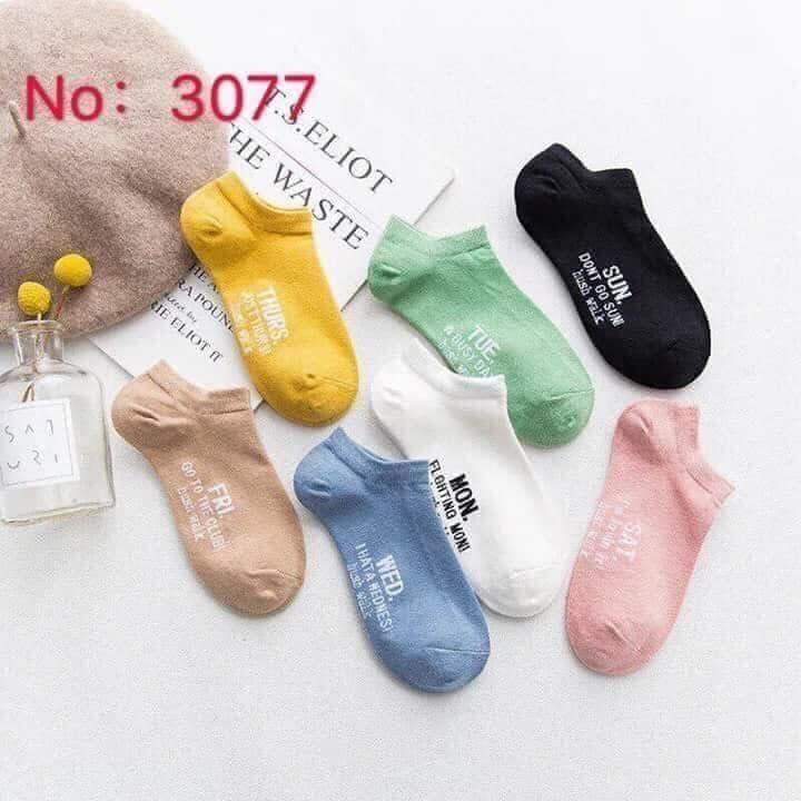 Set tất tuần 7 ngày 7 đôi