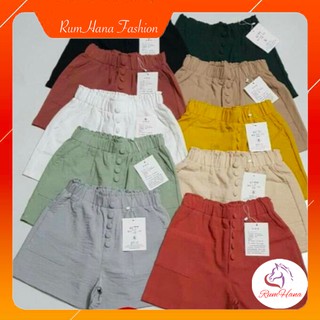 Quần Short Đũi Cạp Bèo 5 Cúc Siêu Đáng Yêu