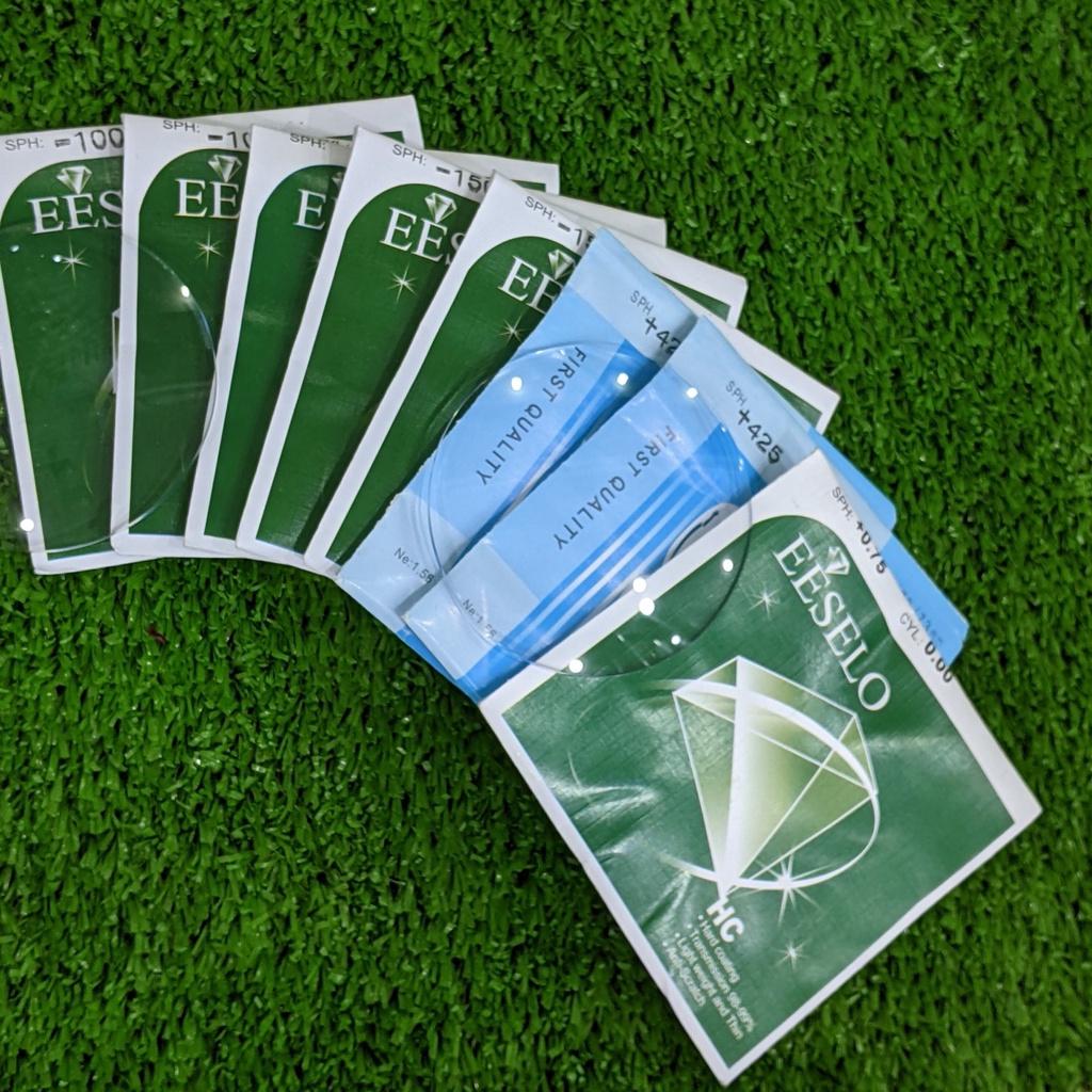 Tròng kính cận chống xước chiết suất 1.56