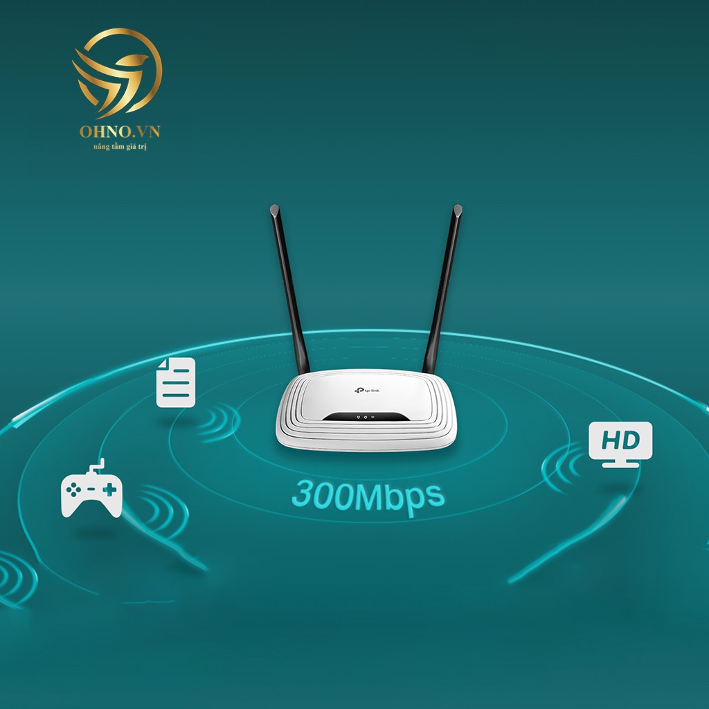 Thiết Bị Đầu Phát WIFI TP LINK 841N Cục Phát Sóng Wifi 2 Râu Tốc Độ Cao - OHNO VIỆT NAM