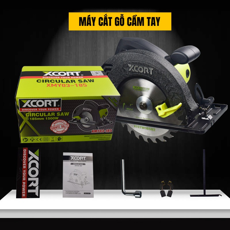 Máy Cưa Gỗ - Máy Cắt Gỗ 1500W XCORT Hàng Chính Hãng