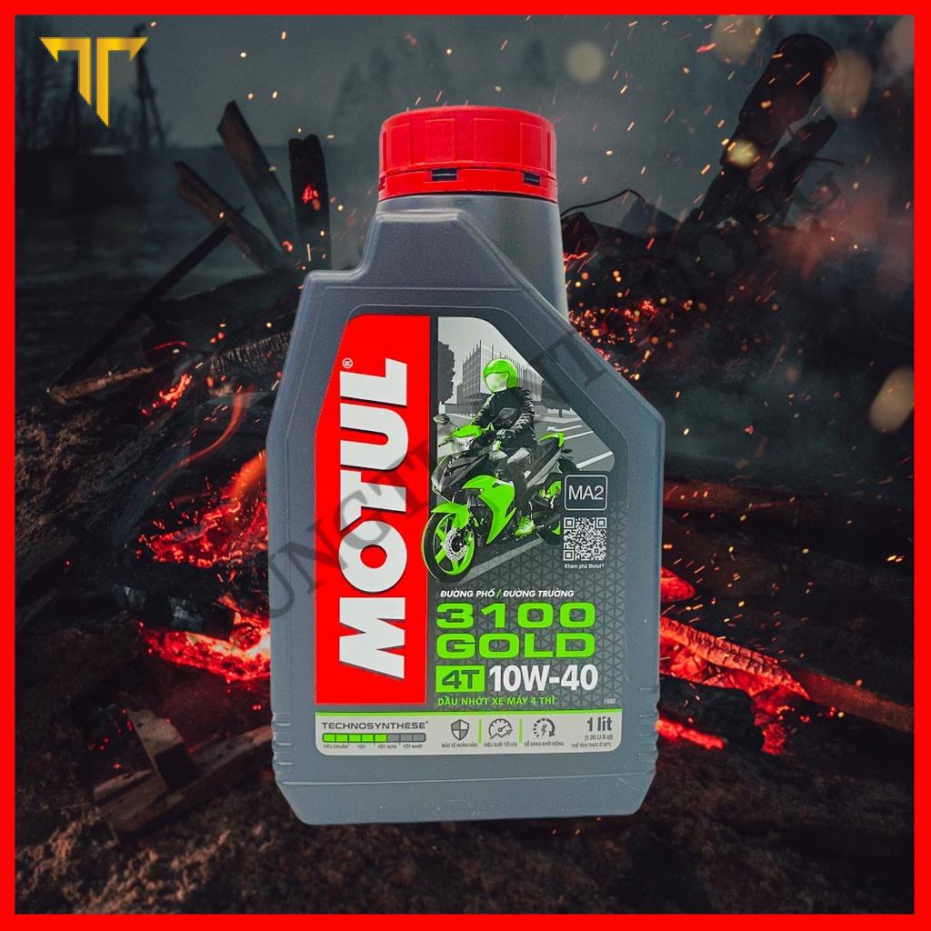 Nhớt Motul 3100 Gold 10w40 Chính Hãng Có Mã QR để check