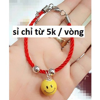 vòng tay mặt cười : sỉ 10 vòng - 50k [ sỉ gốc 100 vòng = 380k ( chỉ 3,8k / 1 vòng) - zalo sỉ 077.9755.433 ]
