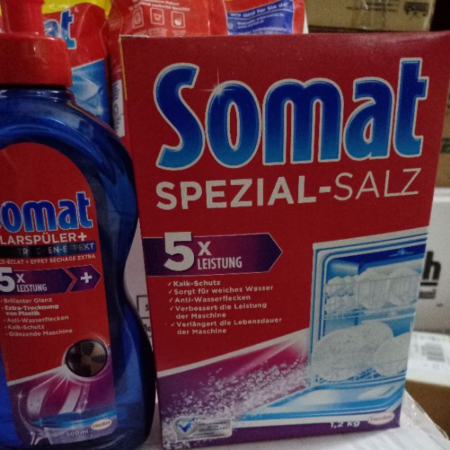 Combo  3 sản phẩm chuyên dùng cho máy rửa chén bát Sonat  hàng nhập Đức tặng kèm que thử nước cứng