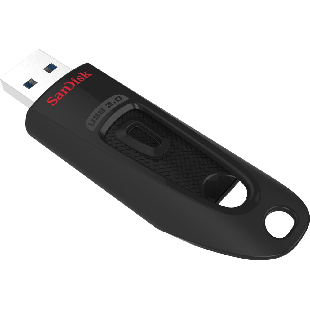 USB 3.0 SanDisk Ultra CZ48 16GB / 32GB / 64GB / 128GB 100MB/s (Đen) - Hàng Chính Hãng