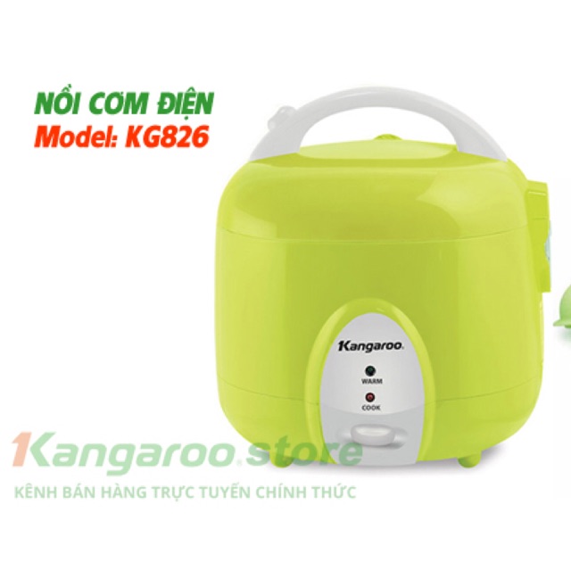 Nồi Cơm Điện Kangaroo KG826 Lòng Dày BH Toàn Quốc