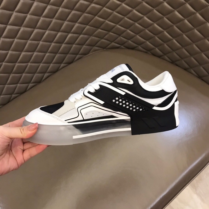 Giày thể thao nam cao cấp có 2 màu thương hiệu Dolce&Gabbana mẫu mới đế ngoài cao su trong trẻ trung