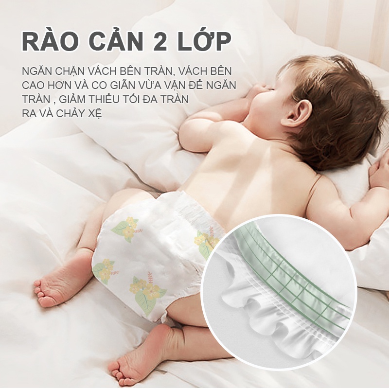 [Einmilk.ân ninh]Tả dán cao cấp Einmilk size S58-M48-L42-XL36 miếng một bịch