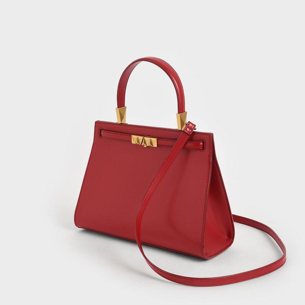 Túi handbag miệng dây cài