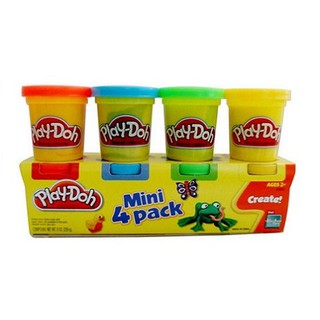 Bộ đồ chơi đất nặn Play-doh 4 màu mini
