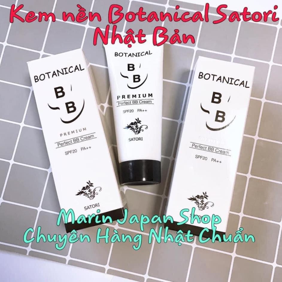 (SALE 750K -&gt; 190K) Kem nền BB Botanical Perfect BB Cream hãng Satori Nhật Bản hàng chuẩn Made In Japan