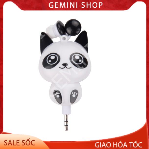 Tai nghe dây rút hình thú đáng yêu WA301