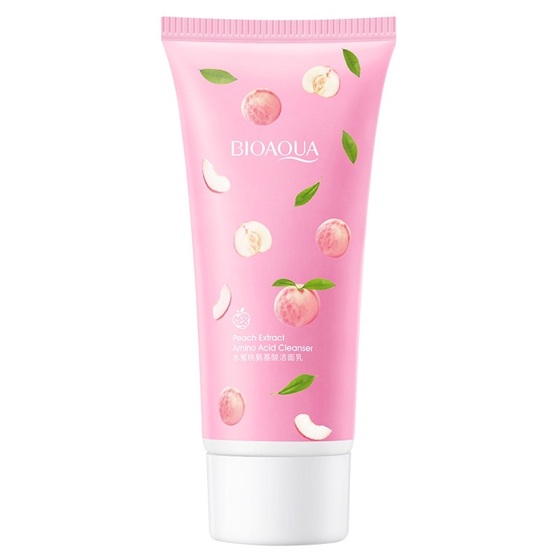 Sữa Rửa Mặt Trái Đào Bioaqua