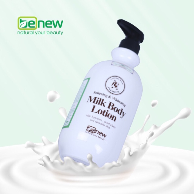 Sữa dưỡng thể sáng mịn da Benew Milk Body Lotion 450ml