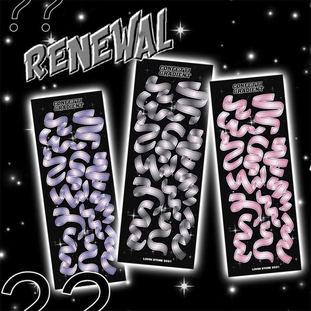 CHOOKEY 1 Tờ Giấy Ghi Chú Trang Trí Màu Tối DIY