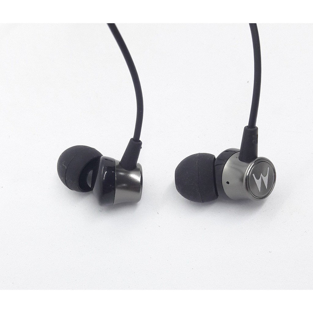 [Mã ELFLASH5 giảm 20K đơn 50K] Tai nghe nhét tai giá rẻ nhỏ gọn motorola nghiên bass có micro