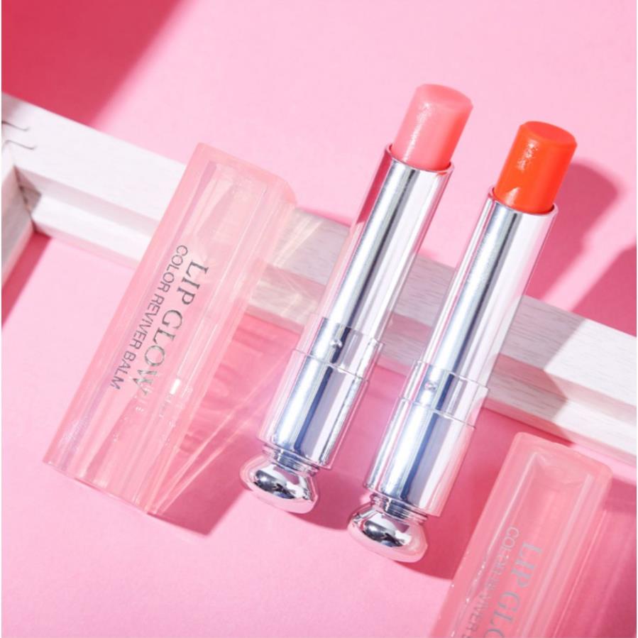 Dior (Hàng Mới Về) Son Dưỡng Môi Màu Cam Hồng 001 / 004 💄