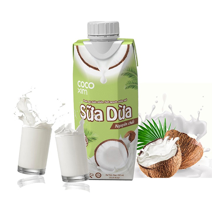 SỮA DỪA NGUYÊN CHẤT COCOXIM TỪ DỪA TƯƠI 330ML