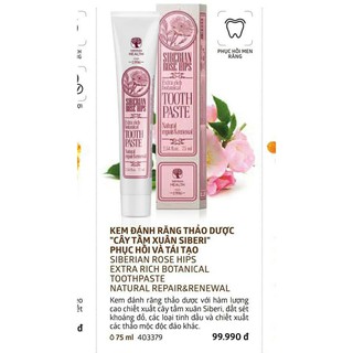 Kem đánh răng THẢO DƯỢC Siberian Wellness