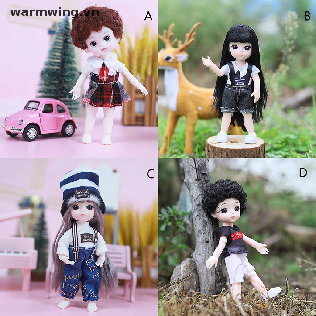 【warmwing】 1 Set 16cm Doll Clothes Skirt Universal Clothing Girls Toys Accessories Gifts .