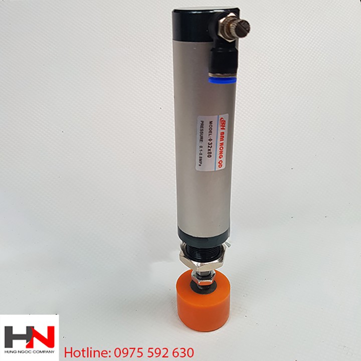 Xi lanh khí nén 1 chiều mal 32*80 - xi lanh kẹp phôi
