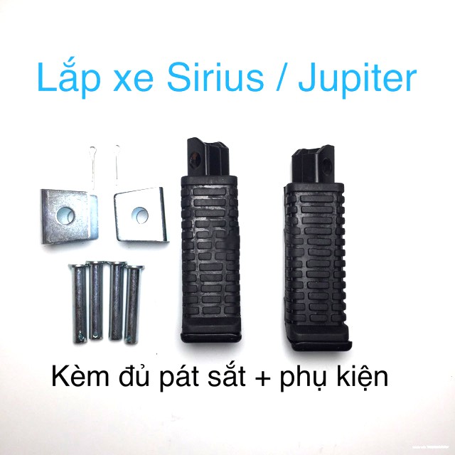 Để chân cao su gác chân sau Sirius / Jupiter