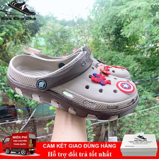 [Mã FASHIONG10 giảm 10k đơn từ 50k] (Tặng 6 sticker) DÉP CROSS Cá Full Tag Cao Cấp Đẹp Nhất Loại Đẹp